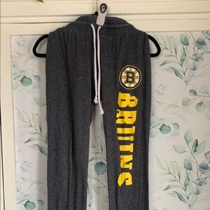 Gray Bruins womens Sweatpants small